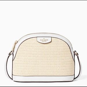 COPY - Kate Spade Sylvia Straw Large Dome Crossbody
